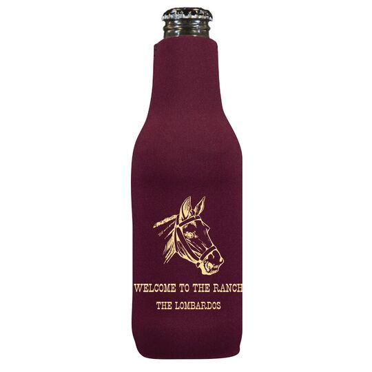 Outlined Horse Bottle Huggers